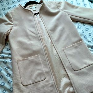 H and m pink coat